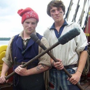 1. The Podcast’s Maiden Voyage: Old Shipmates- Otis and Newt