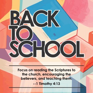 Back to School 4 (Matthew 14:22-31)