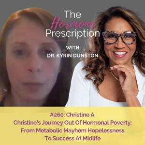Christine’s Journey Out Of Hormonal Poverty: From Metabolic Mayhem Hopelessness  To Success At Midlife