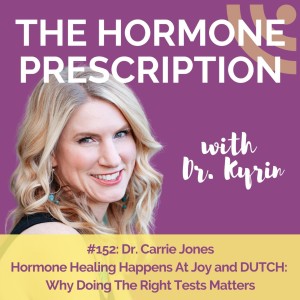 Hormone Healing Happens At Joy and DUTCH:  Why Doing The Right Tests Matters