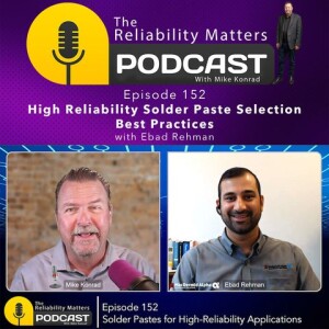 RM 152: High-Reliability Solder Paste Selection Best Practices