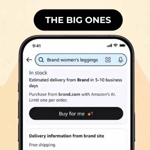 🛍️ A Amazon está a testar o “Buy for Me”