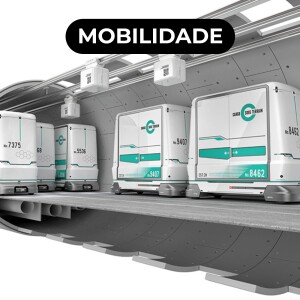📦🇨🇭 Suíça: sistema subterrâneo de transporte de mercadorias