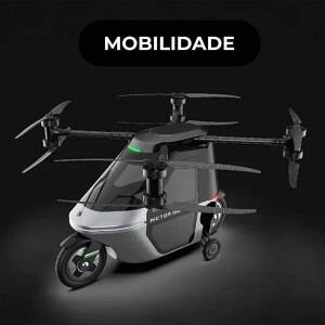 🏍️ Skyrider X1: uma mota voadora quer fugir ao trânsito