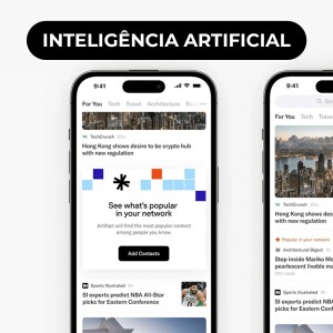 🗞📲 Artifact, agregador de notícias gerido por I.A.