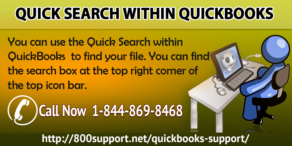 Quick Search within QuickBooks