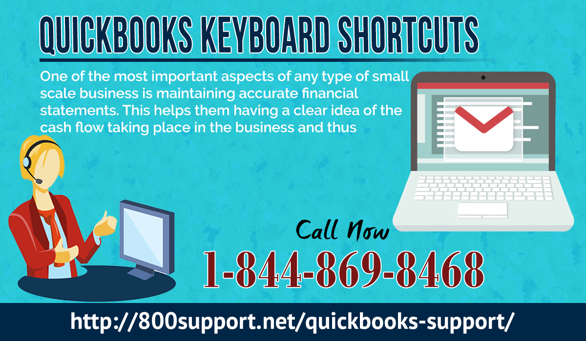 QuickBooks keyboard shortcuts