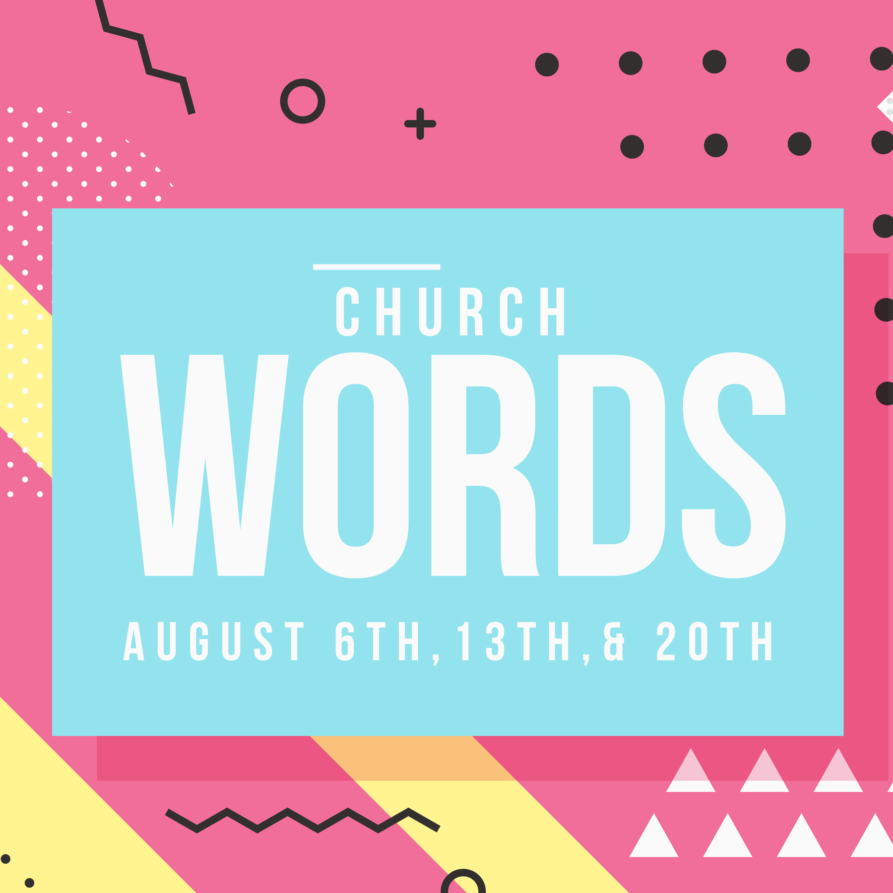 Church Words: 