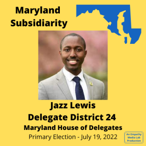 Jazz Lewis - Delegate Representing District 24 - Maryland House of Delegates