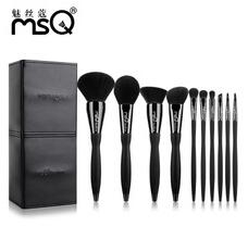 MSQ 10 Piece Copper Ferrule Synthetic Makeup Brush Tool