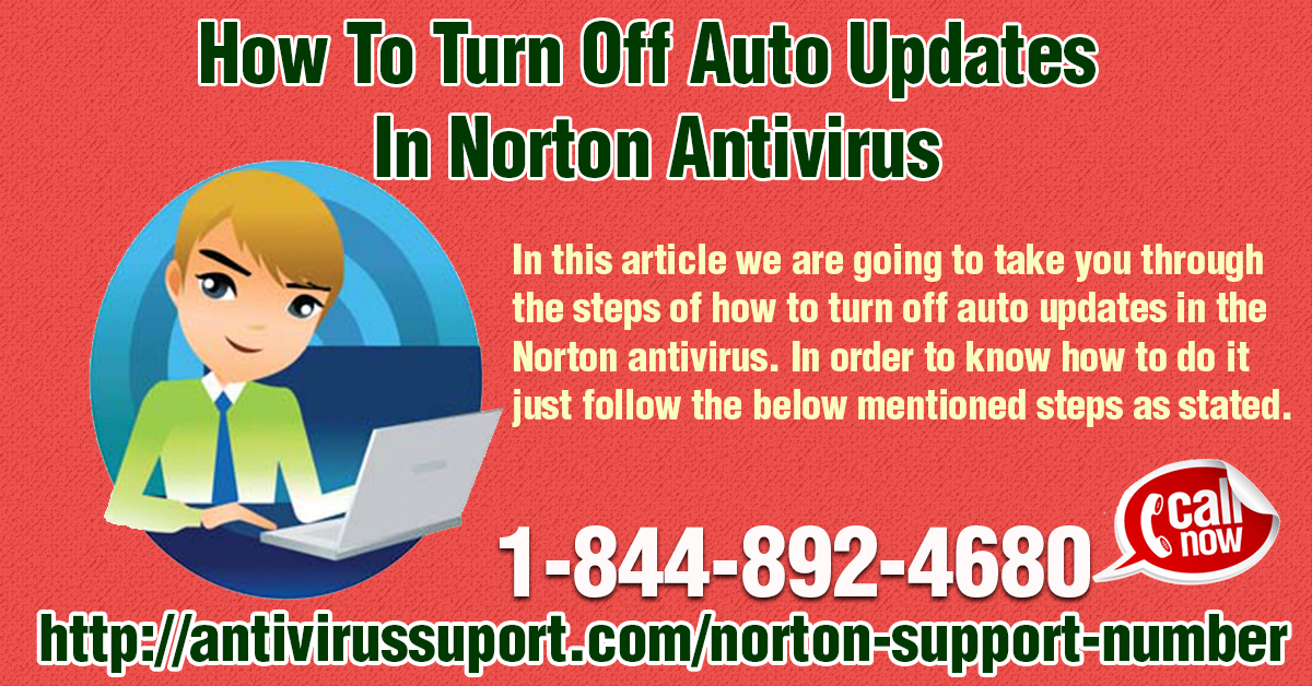 How To Turn Off Auto Updates In Norton Antivirus