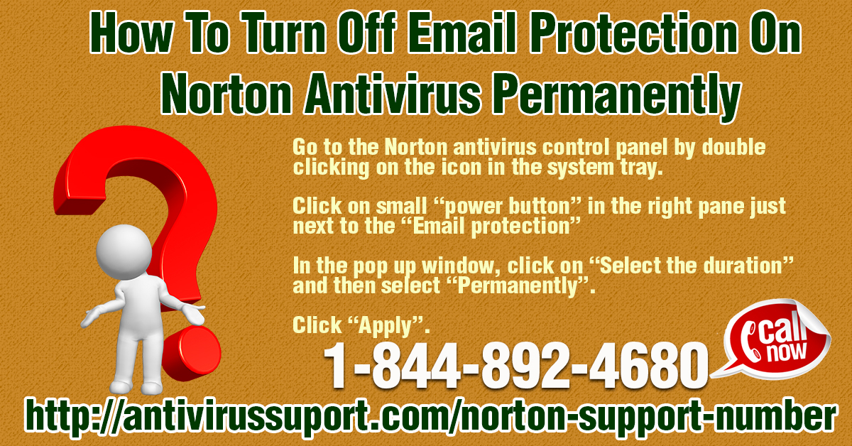 How To Turn Off Email Protection On Norton Antivirus Permanently