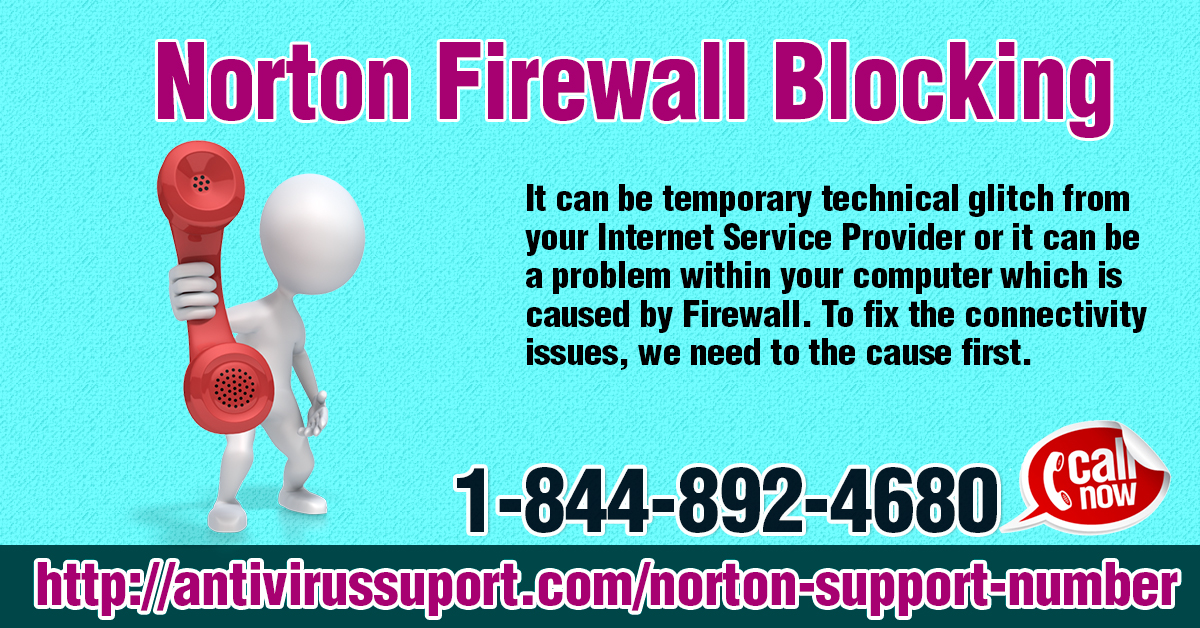 Norton Firewall Blocking