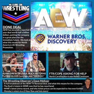 MOW 075 - AEW Announces Huge TV Deal, WWE Bad Blood Feedback, Alberta Indy Wrestler Passes, More