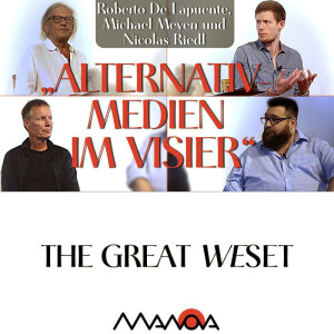 „Alternativmedien im Visier“ (Roberto De Lapuente, Michael Meyen, Nicolas Riedl und Walter van Rossum)