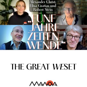 „Fünf Jahre Zeitenwende“ (Alexander Christ, Elisa Gratias, Robert Stein und Walter van Rossum)