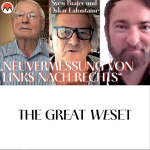 „Neuvermessung von links und rechts“ (Sven Brajer, Oskar Lafontaine und Walter van Rossum)