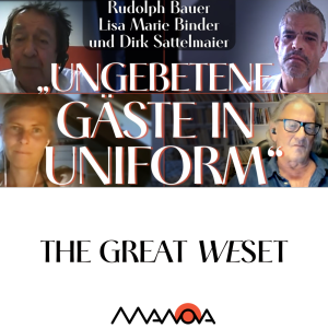 „Ungebetene Gäste in Uniform“ (Rudolph Bauer, Lisa Marie Binder-Raupenstrauch, Dirk Sattelmaier und Walter van Rossum)
