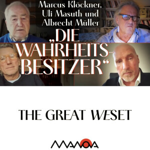 „Die Wahrheitsbesitzer“ (Marcus Klöckner, Uli Masuth, Albrecht Müller und Walter van Rossum)