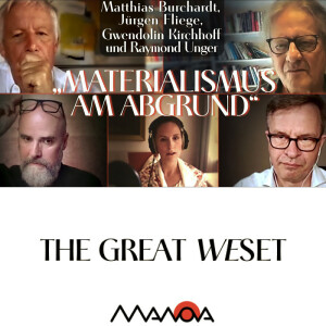 „Materialismus am Abgrund“ (Matthias Burchardt, Jürgen Fliege, Gwendolin Kirchhoff, Raymond Unger, Walter van Rossum)