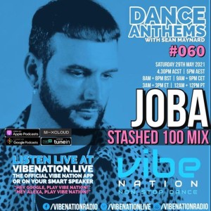 DANCE ANTHEMS #060 - [Joba Guest Mix] - 29th May 2021