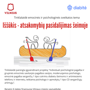 Iššūkis - atsakomybių pasidalijimas šeimoje