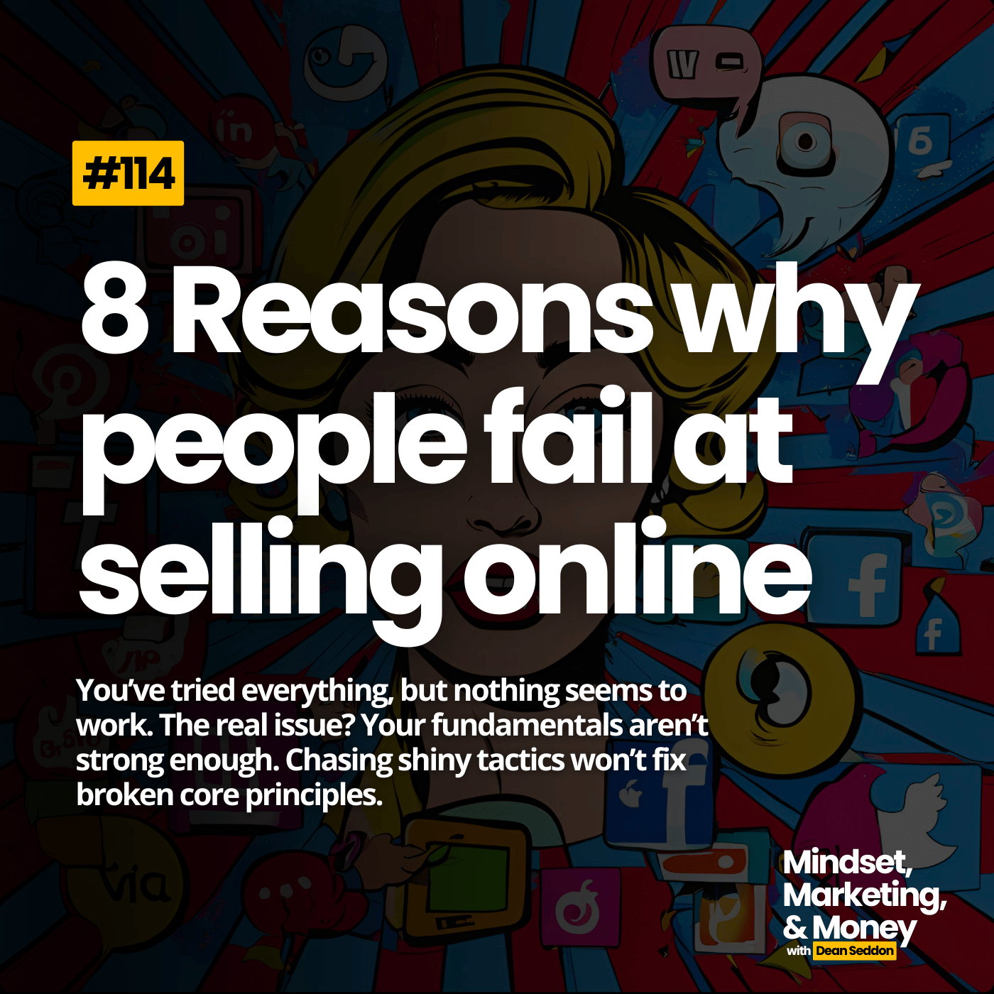 8 Reasons why people fail selling online