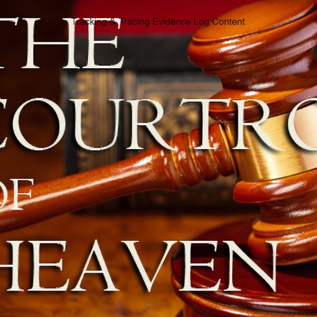 Evidence Logs Q&A : Courts of Heaven, Case Profiling, Online DIY Classroom, 1-Day Retreat