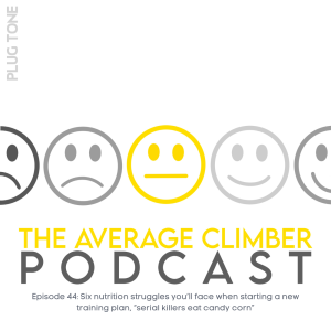 Episode 44: Six nutrition struggles you’ll face when starting a new training program, ”serial killers eat candy corn”