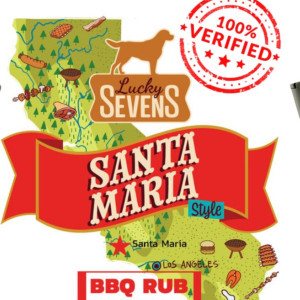 Santa Maria Style Rub, BBQ Smokers, California... what these have in common LUCKY 7 BBQ RUB!!