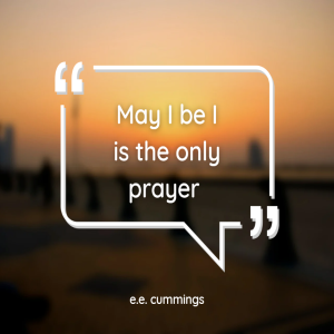 Episode 243: May I be I is the only prayer