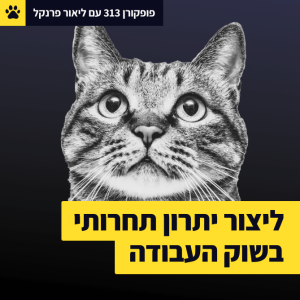 איך ליצור לעצמי יתרון תחרותי בשוק העבודה | איך להסתכל על צמתים בקריירה | מתי תסמונת המתחזה דווקא מועילה | פופקורן 313