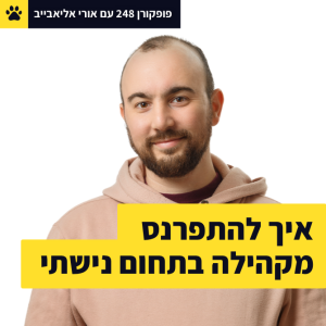 איך להתפרנס מקהילה בתחום נישתי - אורי אליאבייב מתארח ב-פופקורן 248