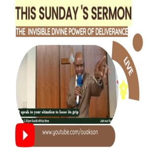 Sunday Live Service - Service dominical - The invisible divine power of DELIVERANCE - #prophetic