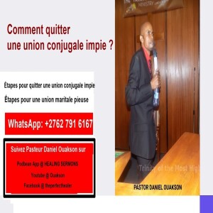 Comment quitter une #union conjugale impie ? - Comment rompre avec les #relations #sexuelles impies?