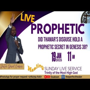 Sunday Live Service - Did Thamar’s DISGUISE Hold a Prophetic Secret in Genesis 38?