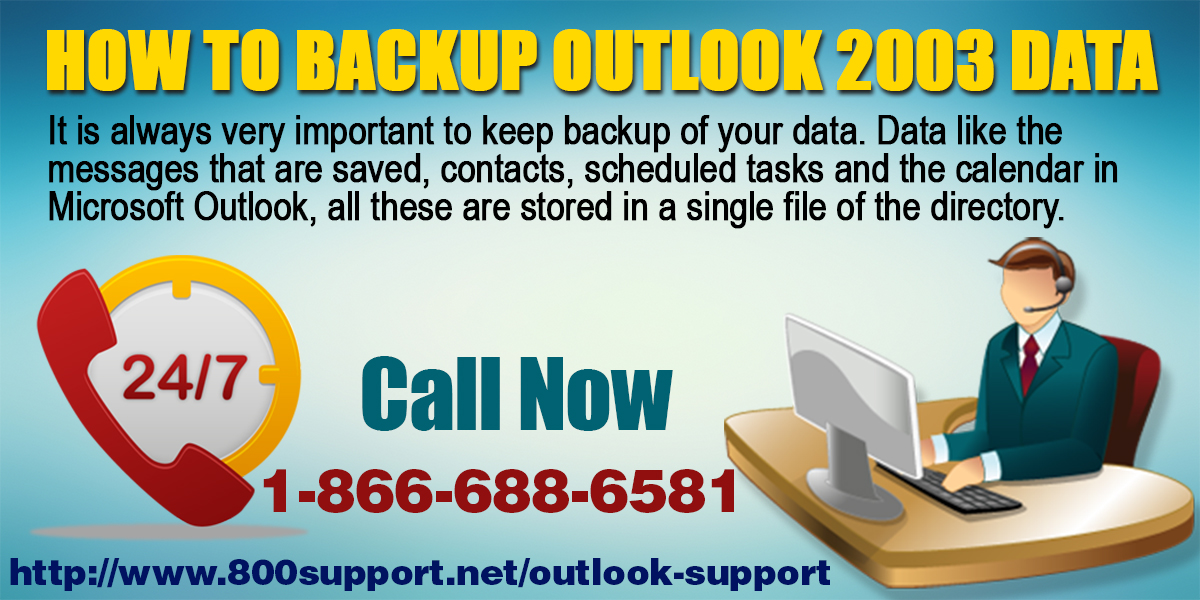 How To Backup Outlook 2003 Data