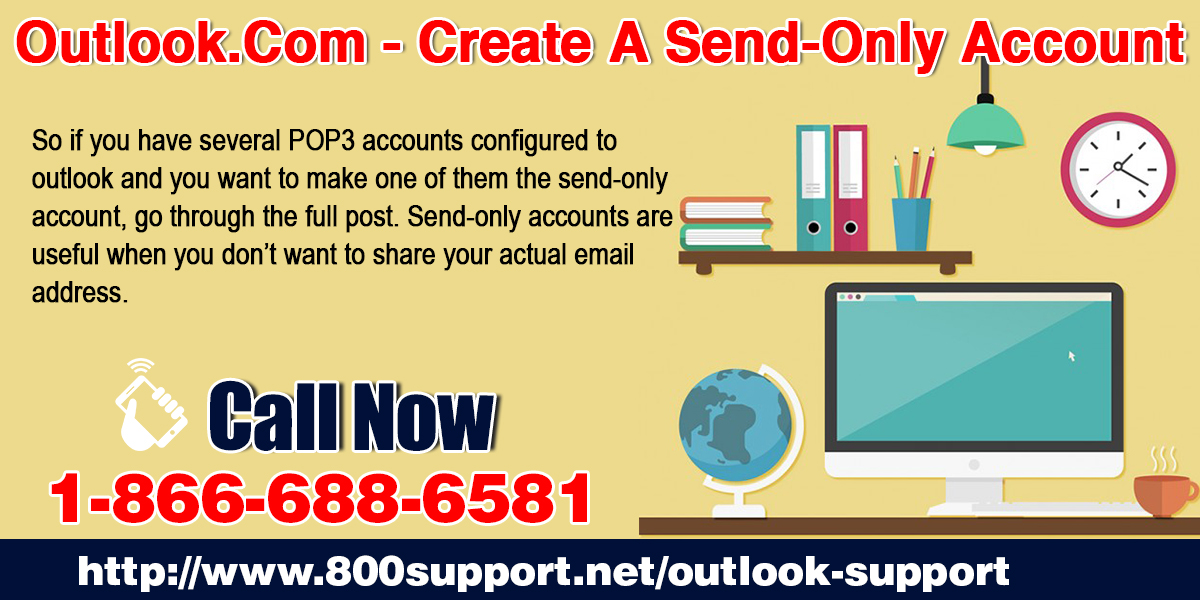 Outlook.com - Create A Send Only Account