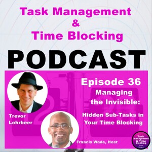 Ep 36 - Managing the Invisible - Hidden Sub-Tasks in Your Time Blocking