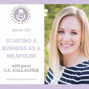 Episode 25: Starting a Business as a Milspouse