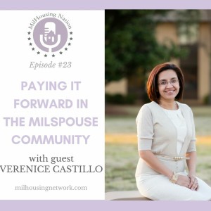 Episode 23: Paying it Forward in the Milspouse Community