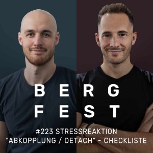 Die Stressreaktion "Abkopplung" spüren lernen - Checkliste #223