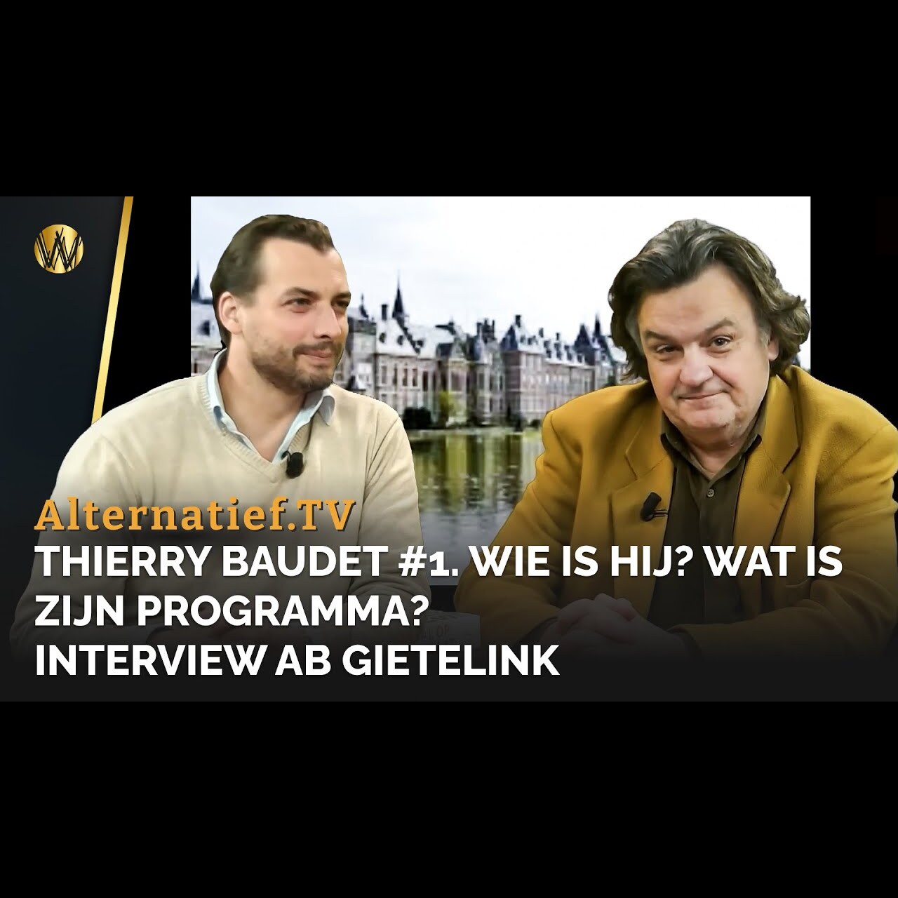 Thierry Baudet #1. Wie is hij? Wat is zijn programma? Interview Ab Gietelink