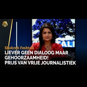 Liever geen dialoog maar gehoorzaamheid! Prijs van vrije journalistiek