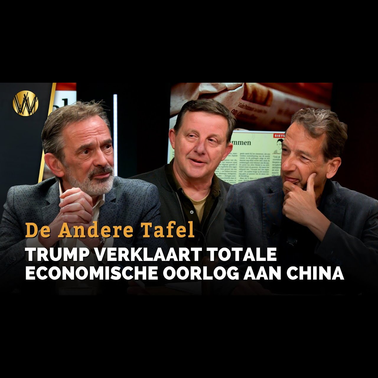 Trump verklaart totale economische oorlog aan China | De Andere Tafel