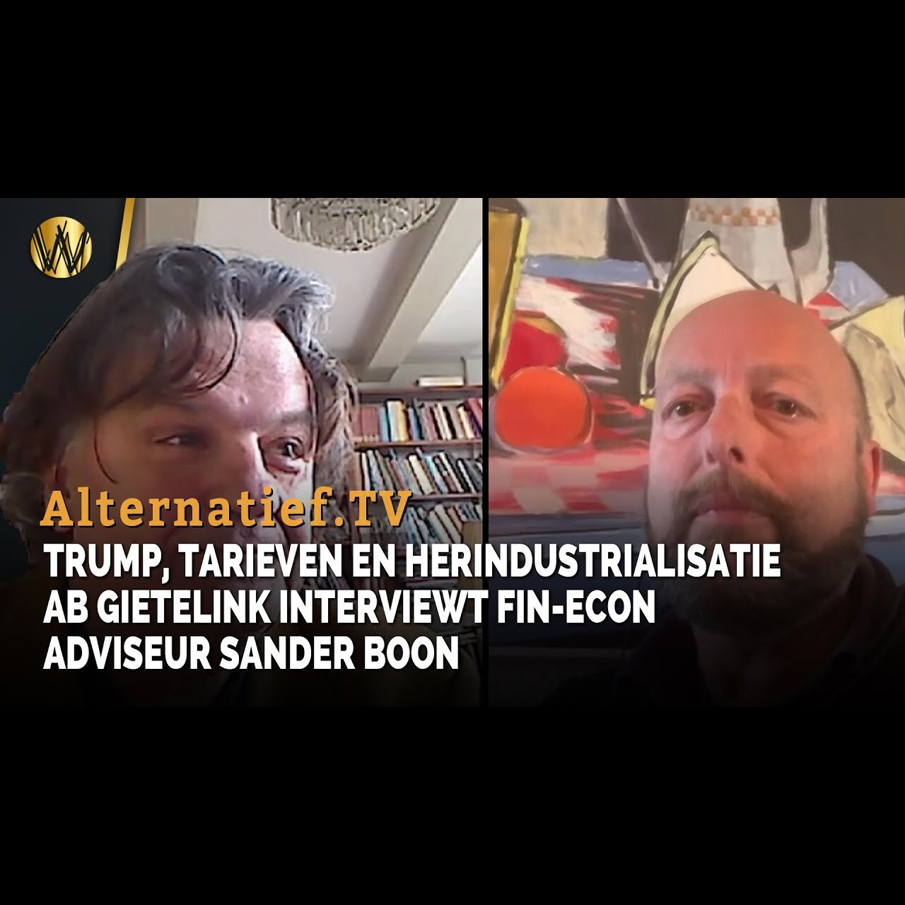 Trump, tarieven en herindustrialisatie. Ab Gietelink interviewt Fin-econ. adviseur Sander Boon
