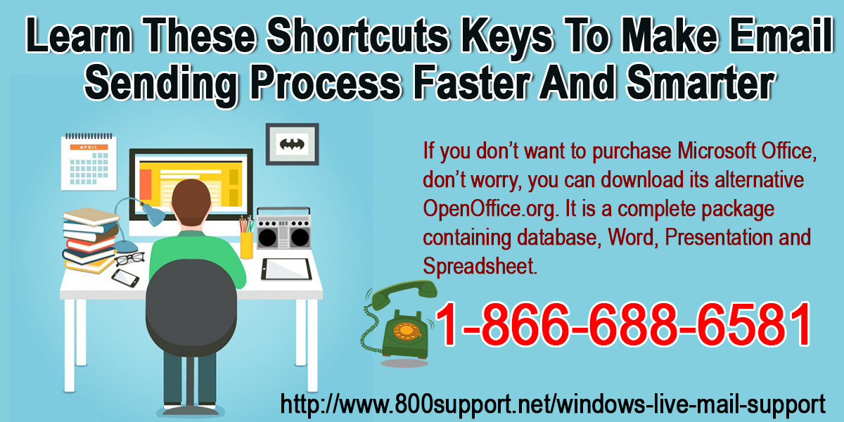 Learn these Shortcuts Keys to make email sending process faster and smarter