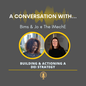 A Conversation With... Bims & Jo - Building & Actioning A DEI Strategy