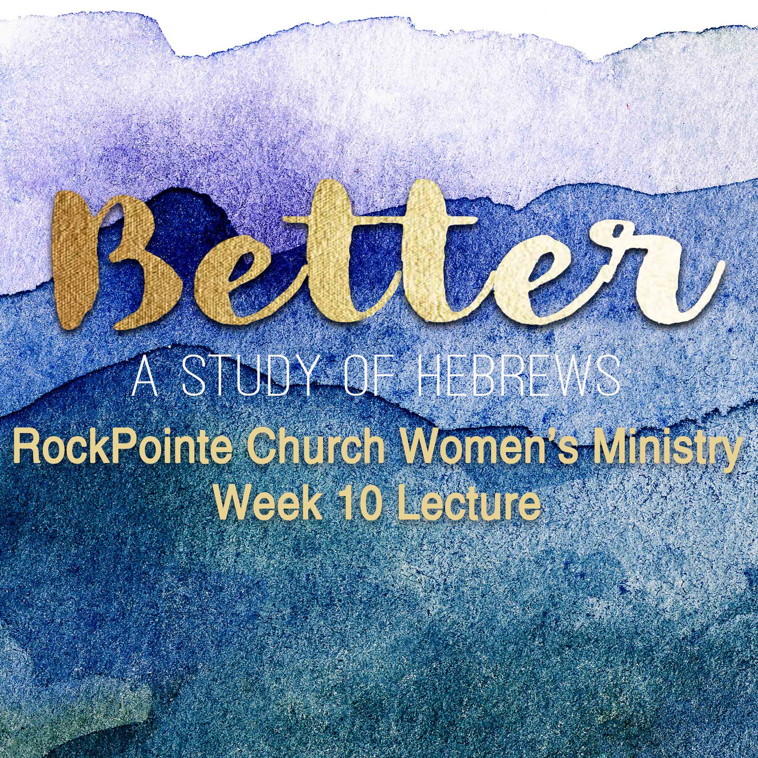 Hebrews, week 10 - Running the Race, Kris Murphy