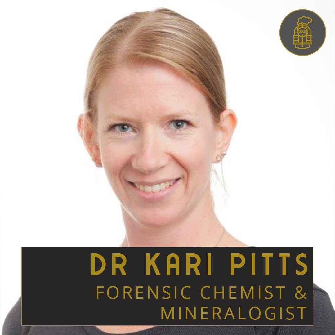 Forensic Chemistry and Physical Evidence with Dr Kari Pitts (#44)